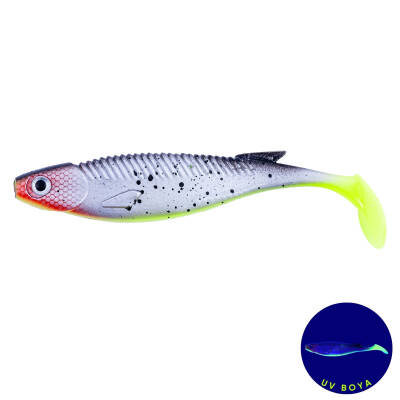 Fishack PredatorX Silikon Sahte Balık - 10g 100mm - UV Boyalı - Blade ile Avlarınızı Zirveye Taşıyın!