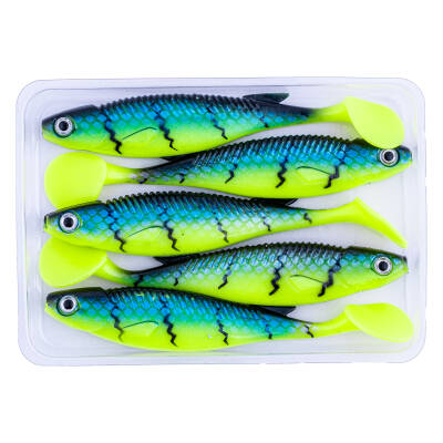 Fishack PredatorX Silikon Sahte Balık - 10g 100mm - UV Boyalı - Radar - 4