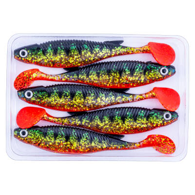 Fishack PredatorX Silikon Sahte Balık - 10g 100mm - UV Boyalı - Strike - 8