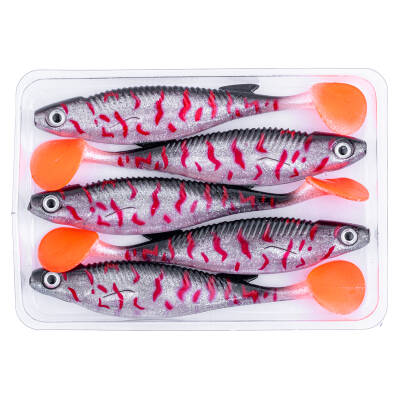 Fishack PredatorX Silikon Sahte Balık - 10g 100mm - UV Boyalı - Venom - 4