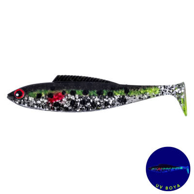 Fishack PredatorX Silikon Sahte Balık - 4,5g 85mm - UV Boyalı - Fleck