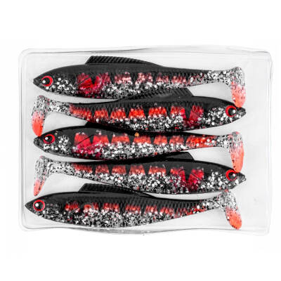 Fishack PredatorX Silikon Sahte Balık - 4,5g 85mm - UV Boyalı - Spark - 4