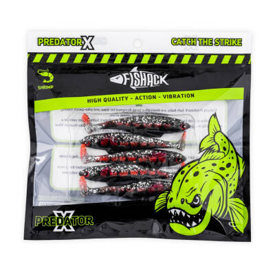 Fishack PredatorX Silikon Sahte Balık - 4,5g 85mm - UV Boyalı - Spark - 5