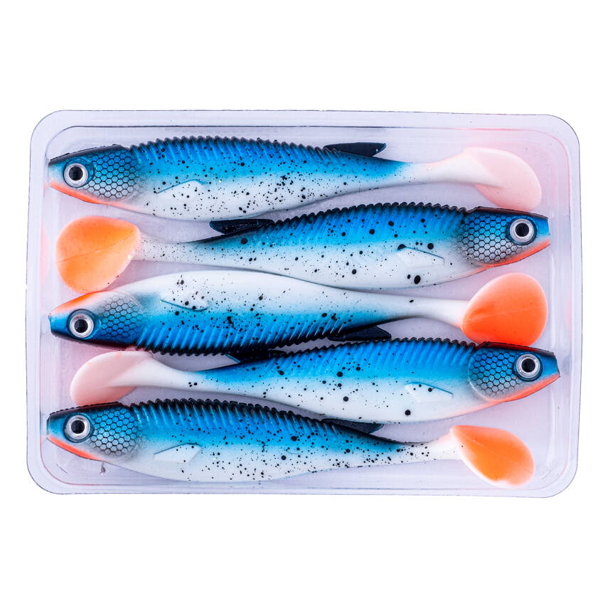 Fishack PredatorX Aqua Silikon Sahte Balık - 10g 100mm - UV Boyalı - 4
