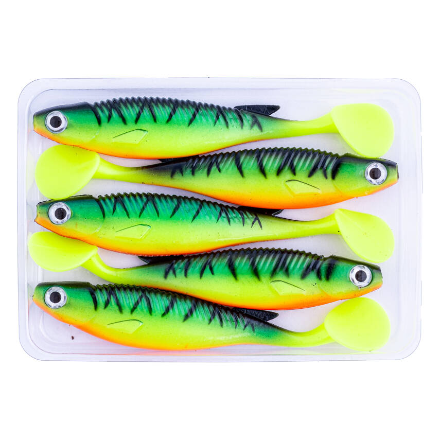 Fishack PredatorX UV Boyalı Silikon Sahte Balık - 10g 100mm - 4