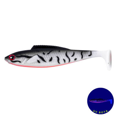 Fishack PredatorX UV Boyalı Silikon Sahte Balık - 4,5g 85mm - Dash
