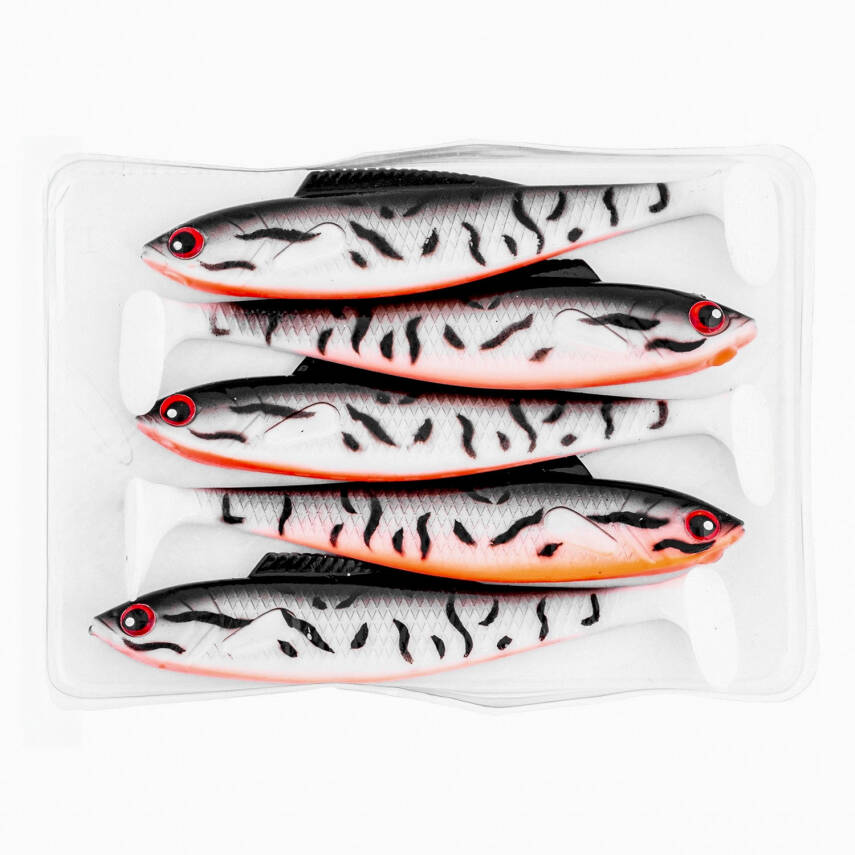 Fishack PredatorX UV Boyalı Silikon Sahte Balık - 4,5g 85mm - Dash - 4