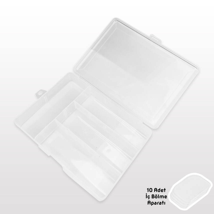 Fishack Balıkçı Silikon Yem ve Malzeme Kutusu (SH-010) - 2