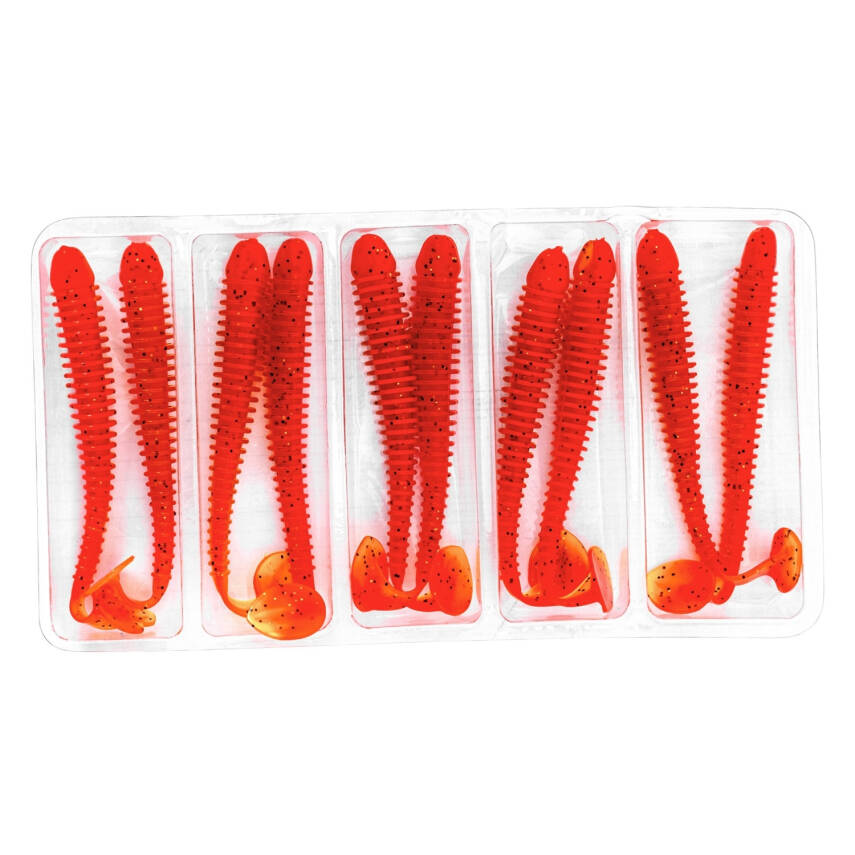 Silikon Kurt Yem - 4,2g 105mm - Turna/Levrek Silikonu - Karides Kokulu - 4