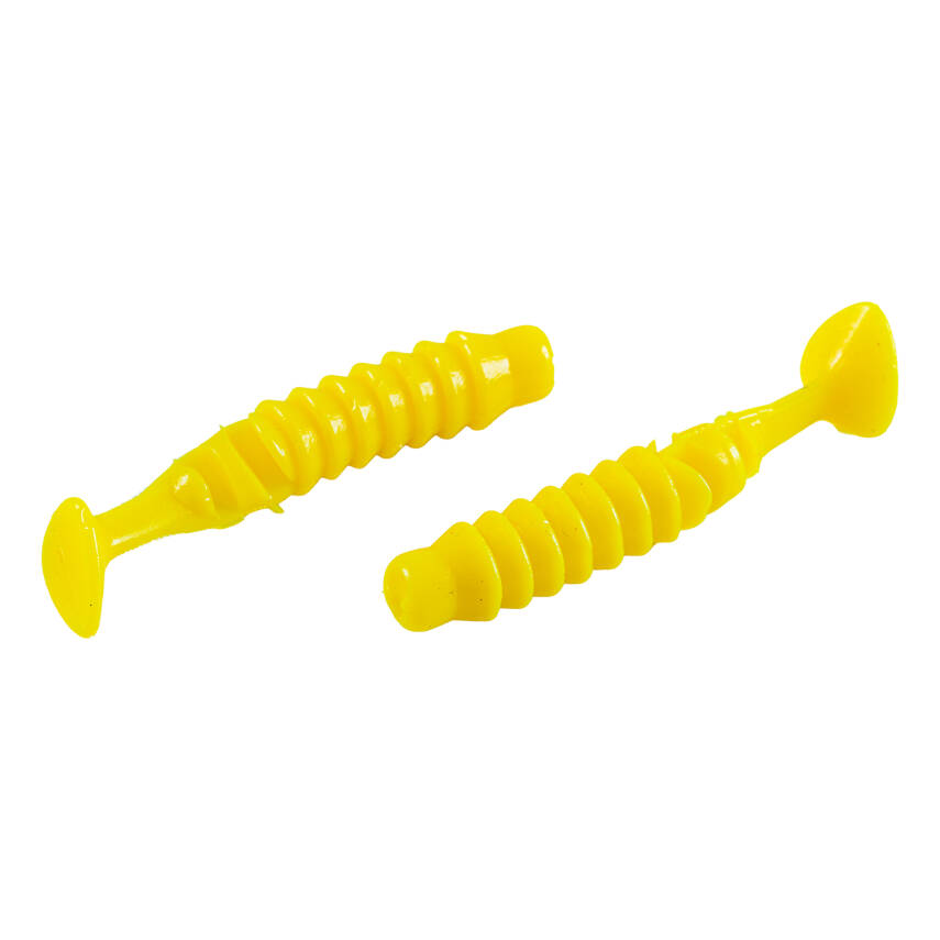 Fishack Wormix Limon Aromalı UV Silikon Solucan Yem - 45mm 1.5g Avcı Yemi - 4