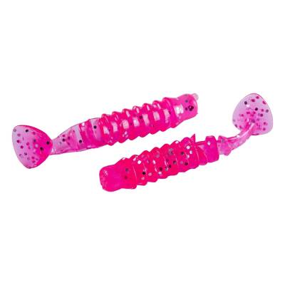 Fishack WormiX Pembe Silikon Solucan Yem - 45mm UV Balık Avı Kurdu - 3