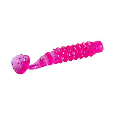 Fishack WormiX Pembe Silikon Solucan Yem - 45mm UV Etkili Balık Avı Yemi - 10'lu Paket - 3