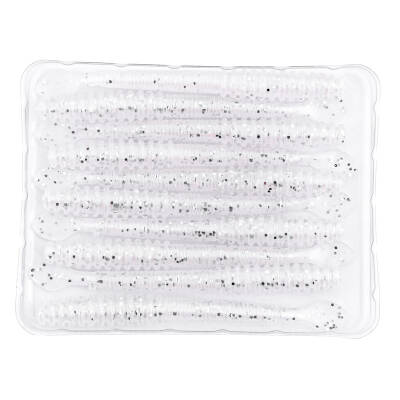 Fishack Wormix Silikon Kurt Yem - 2,2g 87mm - Silver White: Balık Avında Yeni Bir Boyut - 3