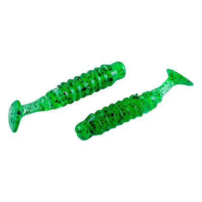 Fishack WormiX Silikon Kurt Yem - Yeşil Karides Kokulu (10 Adet) - 3