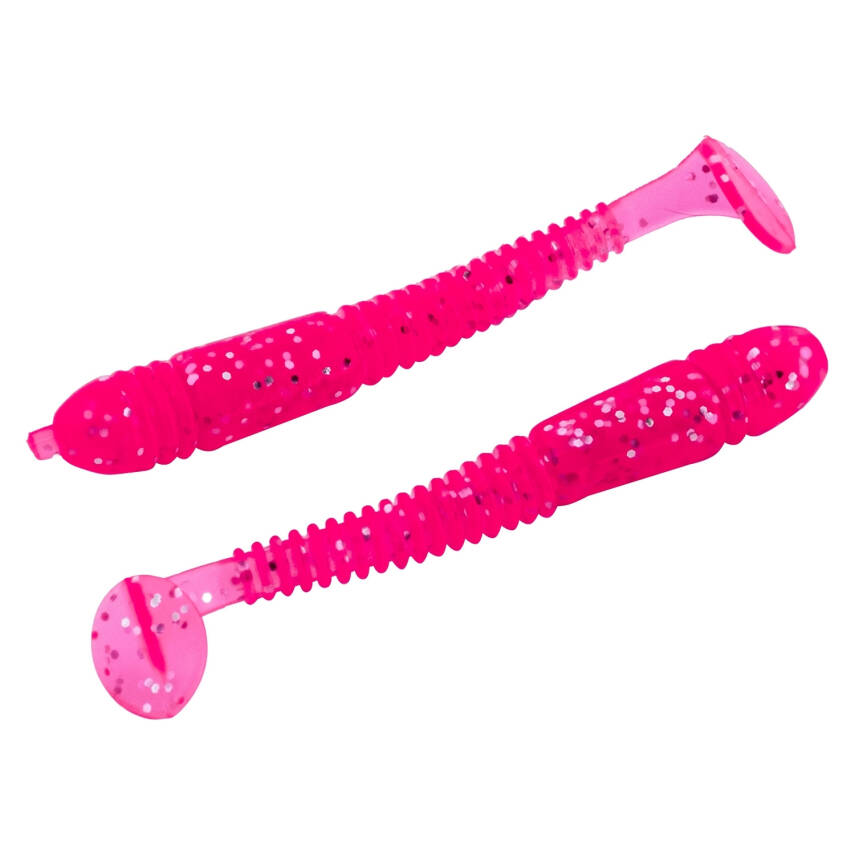 Silikon Kurt Yem - Fishack Wormix - Pembe Karides Kokulu - 3