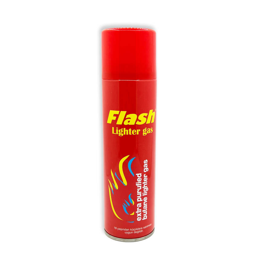 Flash Çakmak Gazı Tüpü 270 ml. 5'li Set: Alevinizi Güvenceye Alın! - 1
