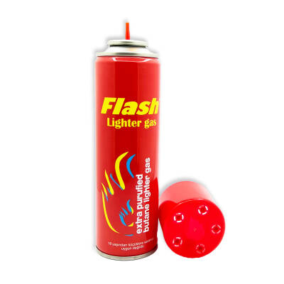 Flash Çakmak Gazı Tüpü 270 ml. 5'li Set: Alevinizi Güvenceye Alın! - 2