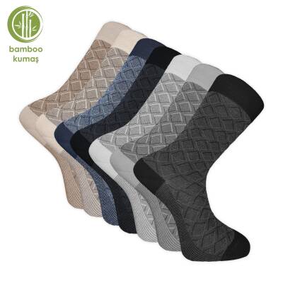 G.Poti Bambu Erkek Çorap Seti - Pro Çorap 7'li Paket - Terletmeyen Konfor