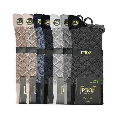 G.Poti Bambu Erkek Çorap Seti - Pro Çorap 7'li Paket - Terletmeyen Konfor - 2