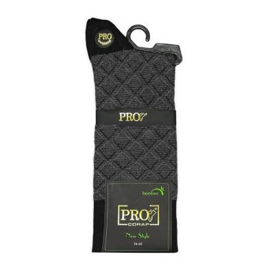 G.Poti Pro Bambu Erkek Çorap - Antrasit Konforlu Günlük Kullanım - 2