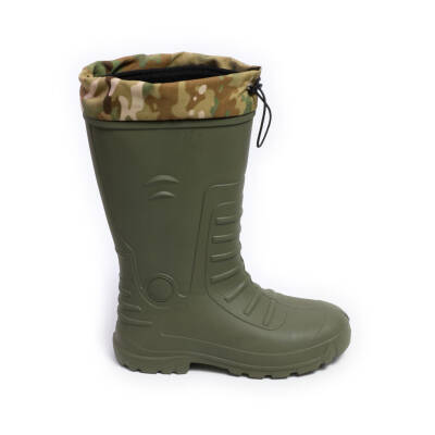 Gezer Eva Konçlu Su Geçirmez Uzun Çizme - Avcı ve İşçi Çizmesi - 2