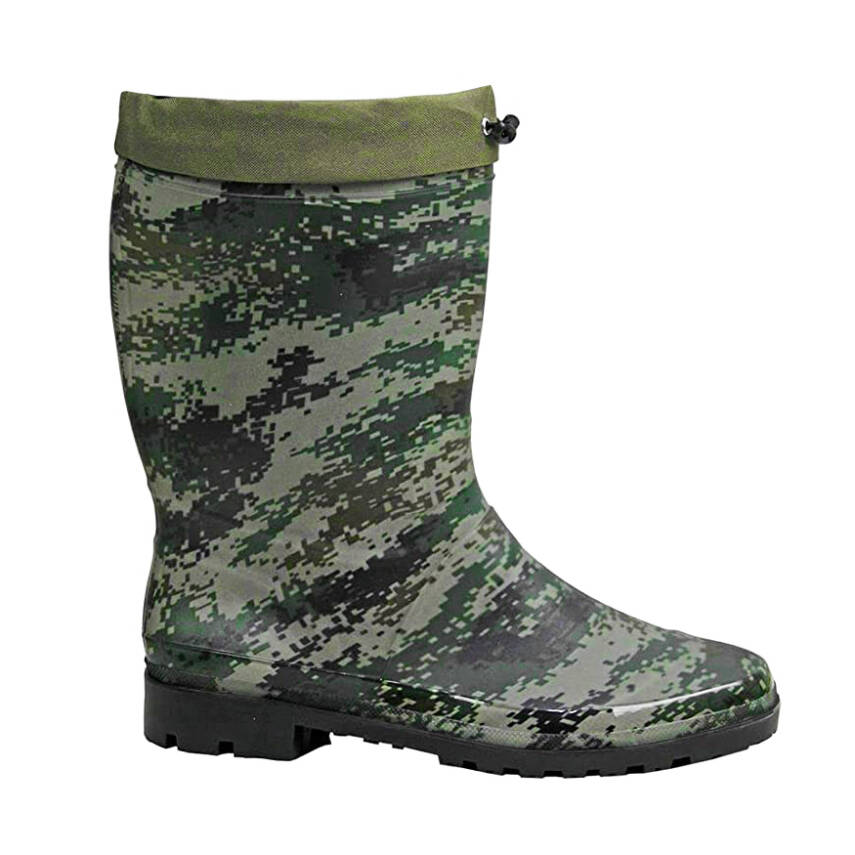 Gezer Yeşil Kamuflaj Konçlu Çizme - 1