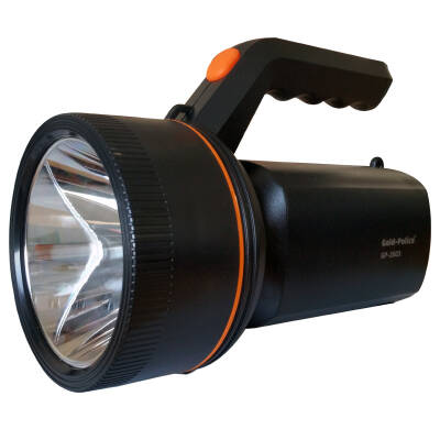 Gold Police GP-2603 Şarj Edilebilir Süper Parlak El Feneri Projektör