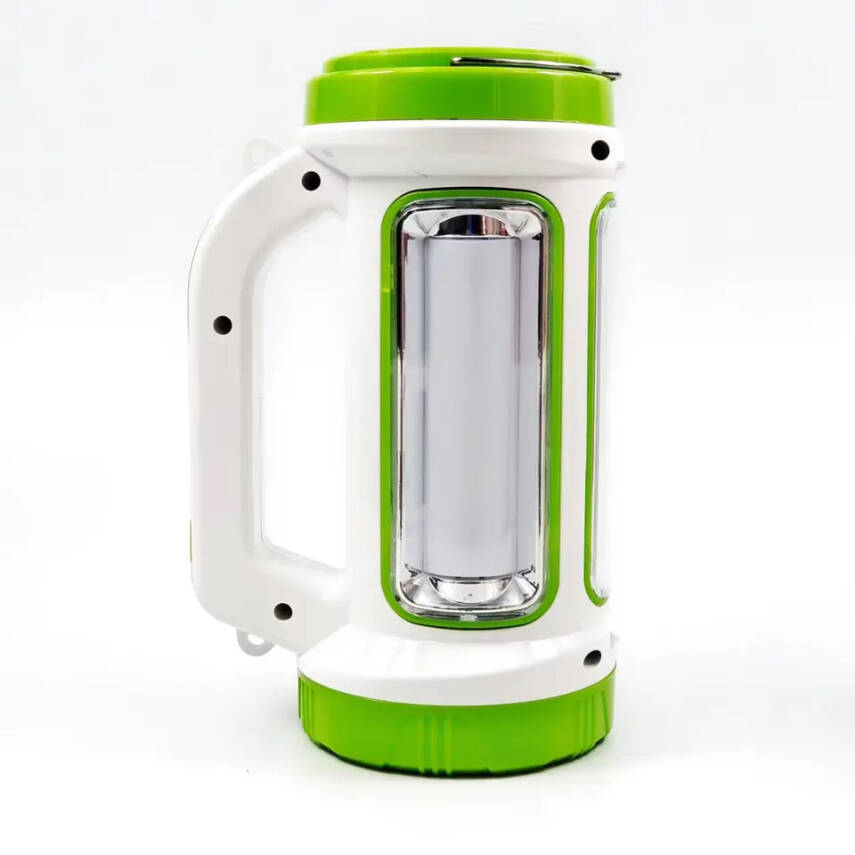 Gold Police Solar&Şarjlı El Feneri JQ-6088 3 W (Projektör) Yeşil - 3