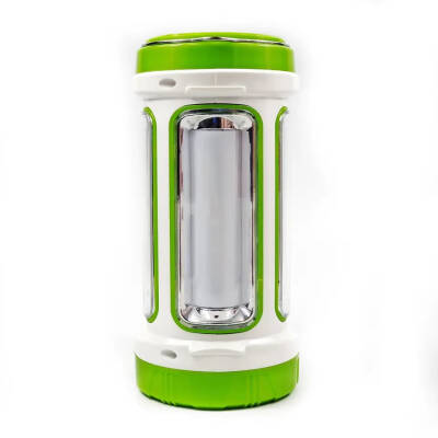 Gold Police Solar&Şarjlı El Feneri JQ-6088 3 W (Projektör) Yeşil - 4