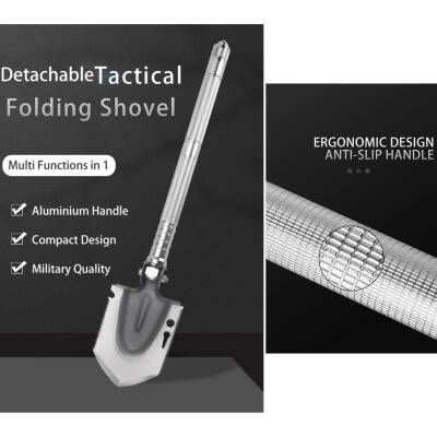 Multi Fonksiyonlu Kamp Küreği - Grand Harvest - GBC-S01-2 - 4