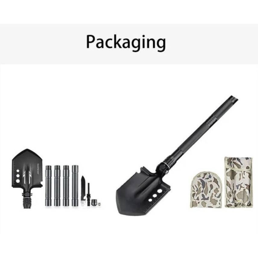 Multi Fonksiyonlu Kamp Küreği - Grand Harvest - GBC-M01 - 4