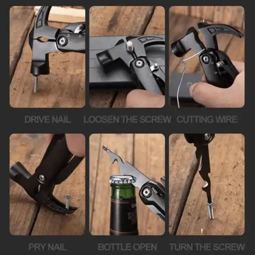 Grand Harvest GHK-PL105 Multi Tool Çekiç - 15 Fonksiyon Bir Arada - 3