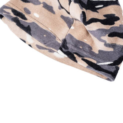 Gri Kamuflaj Polar Bere - Savex ile Sıcaklık ve Stil Bir Arada - 4