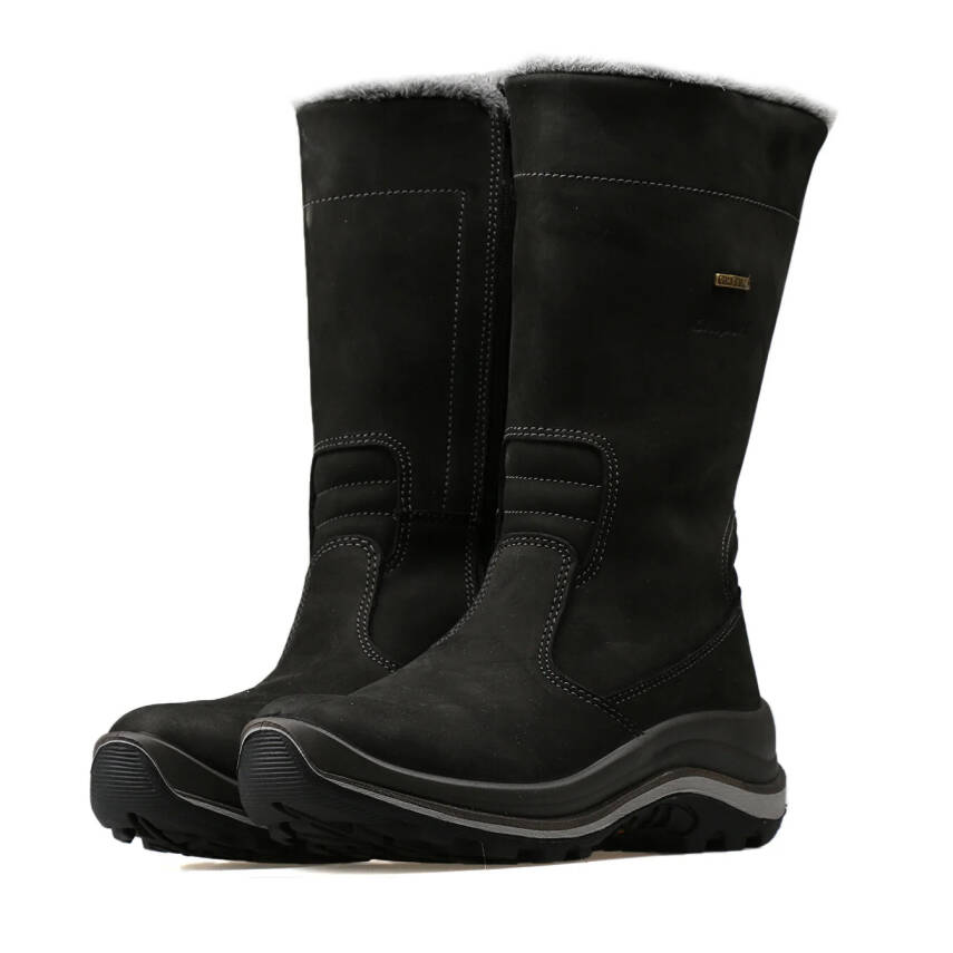 Grisport Deri Antrasit Bayan Bot - No: 36 - Su Geçirmez Yürüyüş Botu - 3