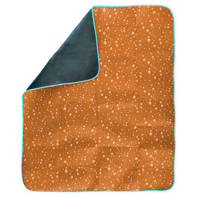 Habitent Turuncu Piknik Örtüsü (150x180 cm) - Su Geçirmez ve Konforlu