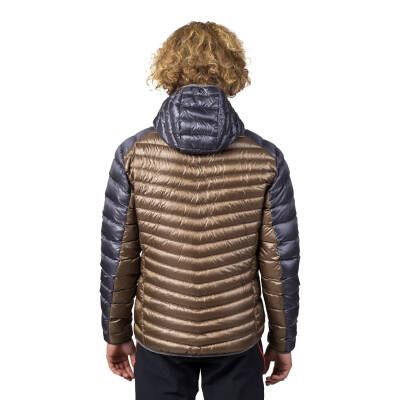 Hannah Arden Erkek Kaz Tüyü Dolgulu Kışlık Mont - Asphalt / Haki Renk Seçeneği - 5