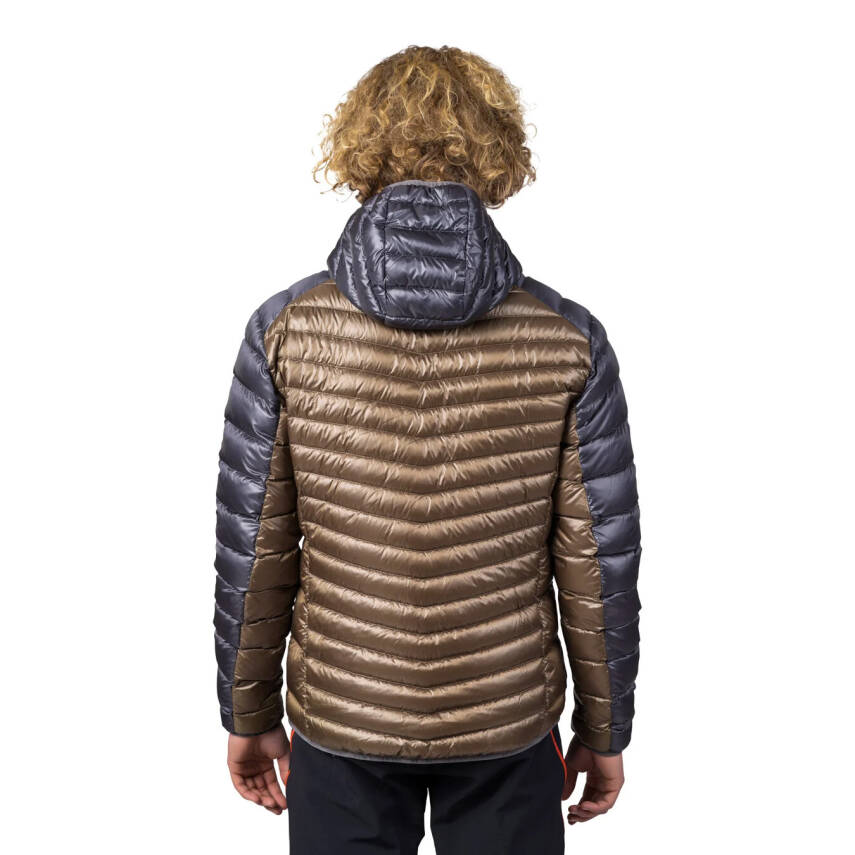 Hannah Arden Erkek Kaz Tüyü Dolgulu Kışlık Mont - Asphalt / Haki Renk Seçeneği - 5