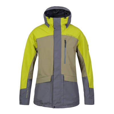 Hannah Garow FD Erkek Su Geçirmez Kayak Montu - Zeytin Yeşili/Sarı - 1