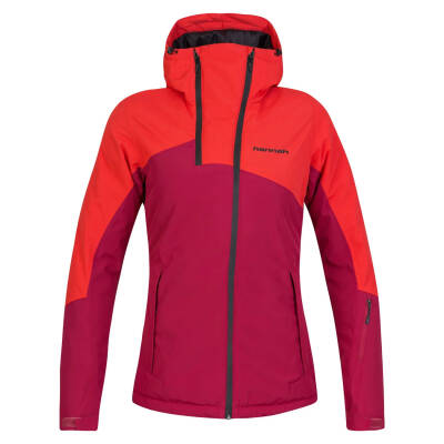 Hannah Maky Col Kadın Kar Montu - Nar Çiçeği/Deniz Anemonu - Su Geçirmez Kayak Montu