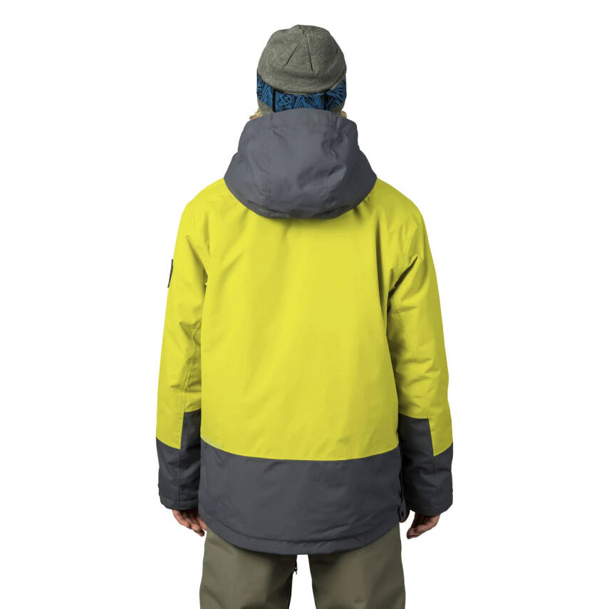 Hannah Patty FD Erkek Su Geçirmez Kayak Montu - Limon Sarısı/Antrasit - 4
