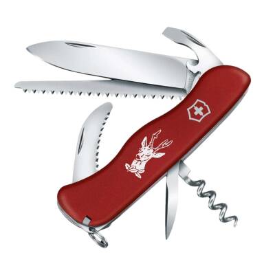 Hunter Kırmızı Çakı - Victorinox - 0.8573: Avcıların ve Doğa Tutkunlarının Vazgeçilmezi
