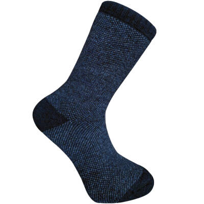 Huskey Pro Kuzu Yünlü Termal Erkek Çorabı - Lacivert Konforlu Model