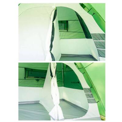 Husky Bigless 5 Kişilik Aile Kamp Çadırı - Su Geçirmez Yeşil - 4