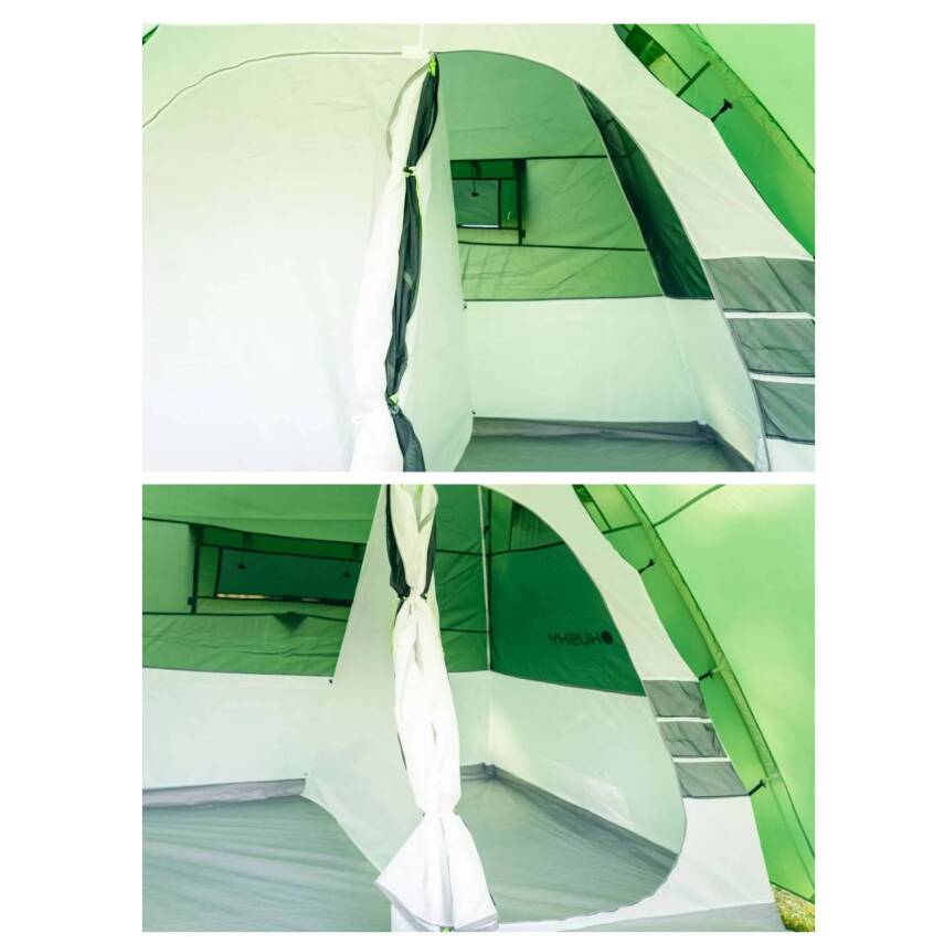 Husky Bigless 5 Kişilik Aile Kamp Çadırı - Su Geçirmez Yeşil - 4