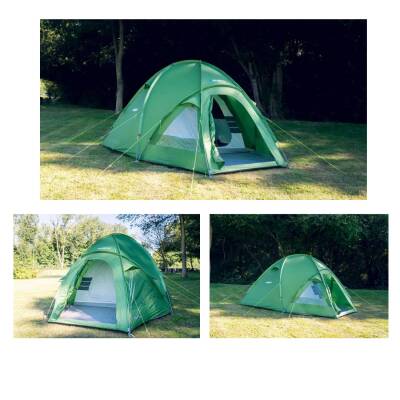 Husky Bigless 5 Kişilik Aile Kamp Çadırı - Su Geçirmez Yeşil - 5