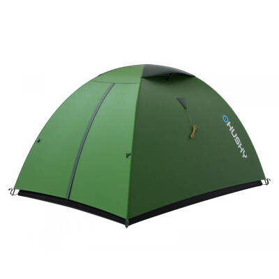 Husky Bret 2 Kişilik Yeşil Çadır - Hafif ve Dayanıklı Kamp Çözümü - 4