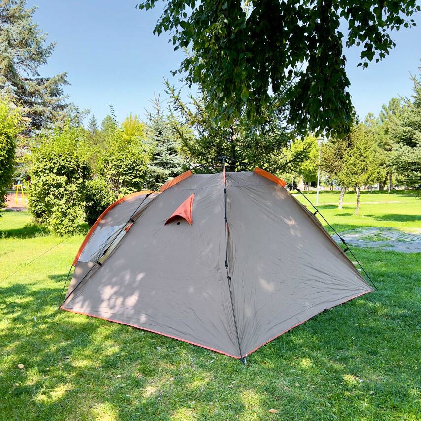 Iglo 4 Kişilik Çadır Argeus - Bagajlı Çift Tenteli -  Otomatik Kurulum - ARG-204 - 4 Mevsim - 4