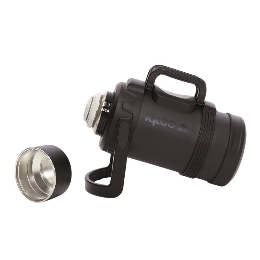 Igloo Big Barrel 4 Litre Çelik Termos - Siyah - 5