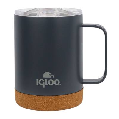 Igloo Cork Füme Çelik Mug Termos - 350ml