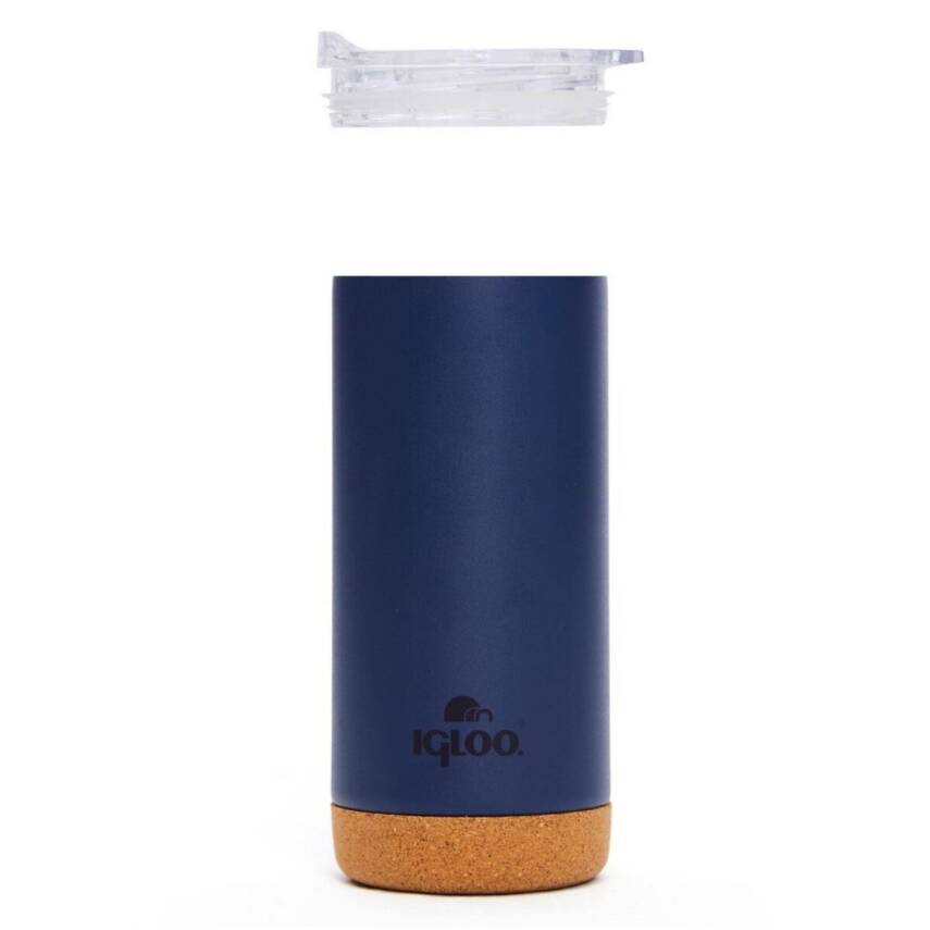 Igloo Cork Lacivert Çelik Mug Termos - 500ml - 5